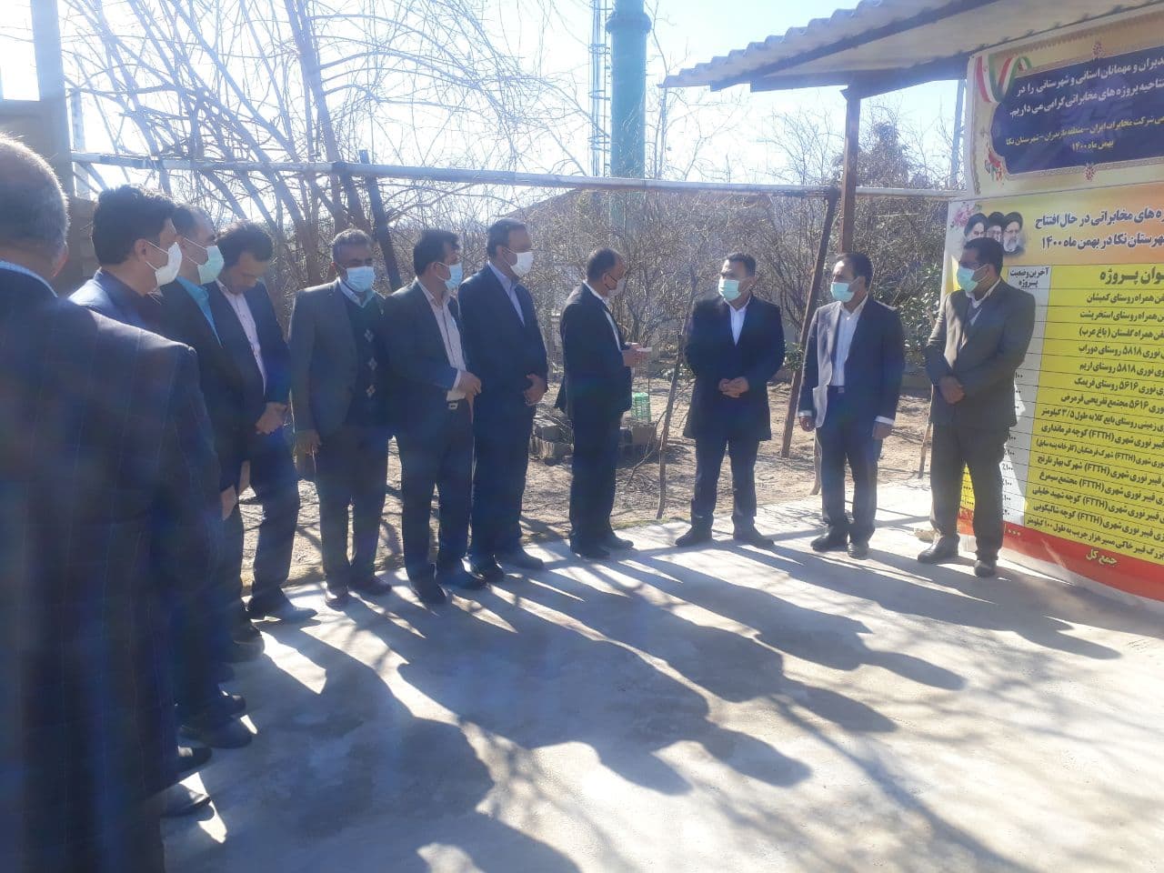 افتتاح و بازدید از دو پروژه در بحث | کمیشان